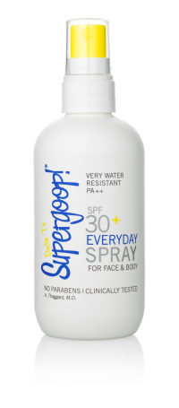 Supergoop SPF 30 Lotion Spray + Lip Balm Review