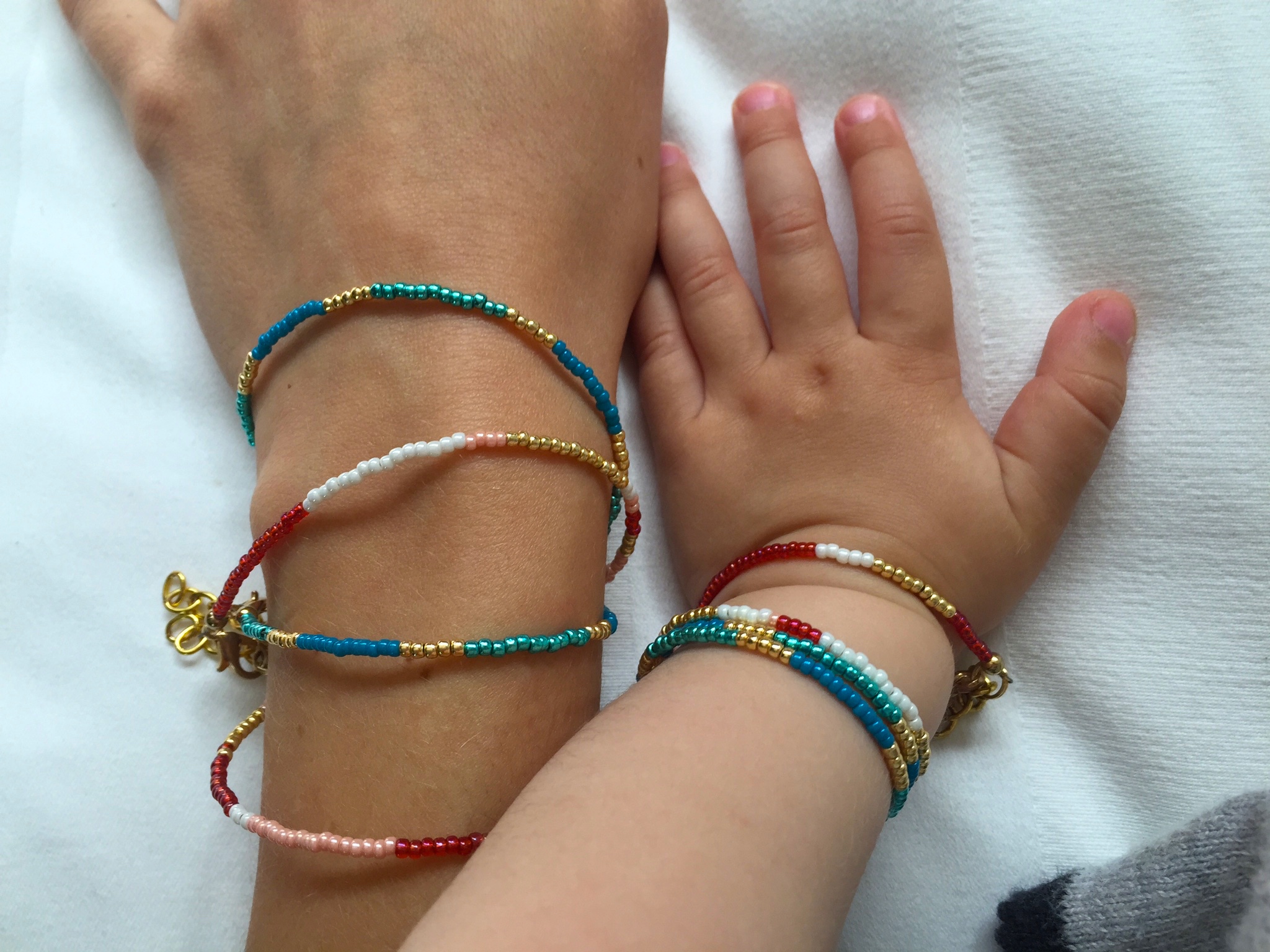 mommy + me bracelets giveaway
